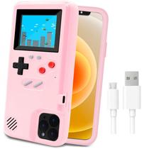 Capa Rosa para Console de Jogos - Compatível com LucBuy e iPhone 15 Plus