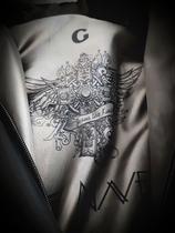 Capa Roupa de Chuva Motoqueiro Moto Nylon Emborrachado Nave