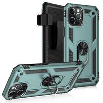 Capa Sahara Case para iPhone 12 Pro 6,1" com Suporte Verde