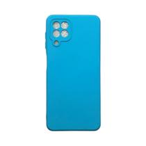 Capa Samsung A22 4G / M22 / M32 Silicone Aveludada Protege Câmera Colorida Capinha Anti Impacto
