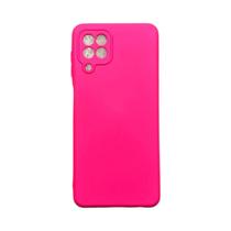 Capa Samsung A22 4G / M22 / M32 Silicone Aveludada Protege Câmera Colorida Capinha Anti Impacto