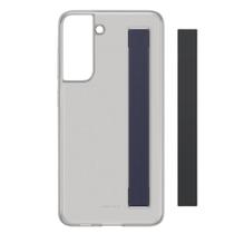 Capa Samsung Galaxy S21 FE silicone protetora com alça para segurar - Grafite Capa Samsung Galaxy S21 FE silicone protetora com alça para segurar - Grafite
