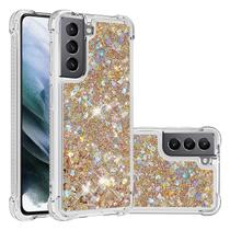 Capa Samsung Galaxy S21 Glitter Liquid Transparente Sparkly S Capa Samsung Galaxy S21 Glitter Liquid Transparente Sparkly S