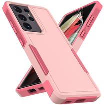 Capa Samsung Galaxy S21 Ultra 5G MDCN rosa à prova de choque