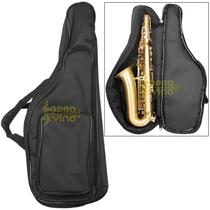 Capa Sax Alto Extra Luxo Protection Bags Preto