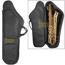 Capa Sax Barítono La Grave Extra Luxo Protection Bags Preto