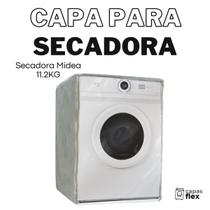Capa secadora midea 11.2kg transparente flex