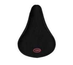 Capa selim mtb gel revestida preto - Front