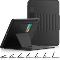 Capa SEYMAC para iPad 9ª, 8ª e 7ª Geração (10,2") - Preta