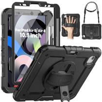 Capa SEYMAC para iPad Air de 5ª e 4ª geração de 10,9" com acessórios