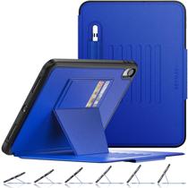 Capa SEYMAC Stock para iPad de 11ª e 10ª geração 11"/10,9" azul