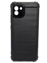 Capa Silicone Anti Impacto Preta Para Galaxy A03s A02s