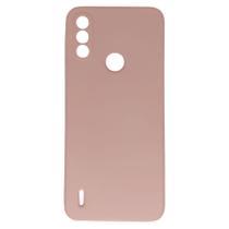 Capa Silicone Aveludada Para Motorola E7 Power (Tela de 6.5) Capinha Case