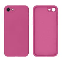 Capa Silicone Aveludada Proteção Câmera para iPhone 7 8 e SE