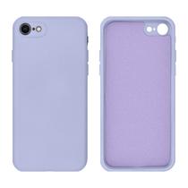 Capa Silicone Aveludada Proteção Câmera para iPhone 7 8 e SE