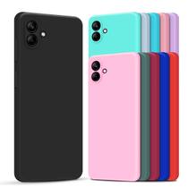 Capa Silicone Case Aveludada P/ Samsung Galaxy A04e Proteção Emborrachada Capinha