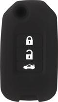 Capa Silicone Chave Canivete 3 Botões Honda City, Civic, Fit