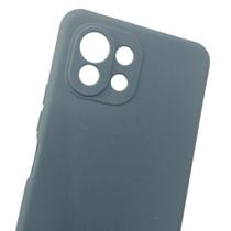 Capa Silicone com Forro de Veludo Compatível Mi 11 Lite 6.55" Antirrisco Capa Silicone com Forro de Veludo Compatível Mi 11 Lite 6.55" Antirrisco