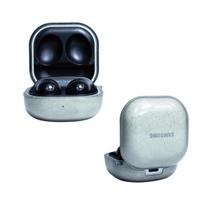 Capa Silicone com Glitter Nerdcase Compatível com Galaxy Buds FE/2/Pro/Live, Cinza Fumê