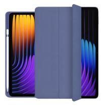 Capa silicone com slot para tablet xiaomi Pad 7/ 7 Pro Capa Pad 7/7 Pro TPU:Lavanda