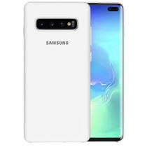Capa Silicone Cover Para Samsung S10 Original Branca Capa Silicone Cover Para Samsung S10 Original Branca