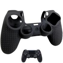 Capa Silicone Extra Grossa Para Controle PS4 DualShock Case Playstation 4 Capinha Protetor Acessório - JT Distribuidora