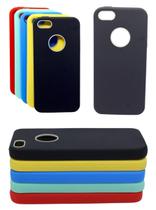 Capa Silicone Flexível Colorida Para iPhone 5s Proteção Slim