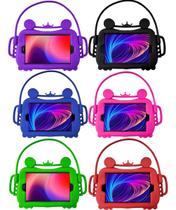 Capa Silicone Infantil Para Tablet Lenovo Tab M9 Mtk Com Suporte Veicular