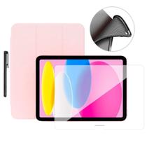 Capa silicone para iPad 11 A16 2025 + pelicula e caneta