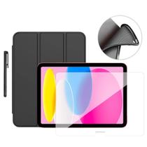 Capa silicone para iPad 11 A16 2025 + pelicula e caneta Capa silicone para iPad 11 A16 2025 + pelicula e caneta