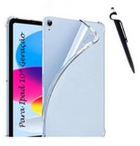 Capa Silicone Para Tablet 10 Ger A2696/A2757/A2777 Película Com Caneta