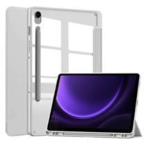 Capa silicone resistente com fundo acrilico para Tab S9 Fe Capa silicone resistente com fundo acrilico para Tab S9 Fe