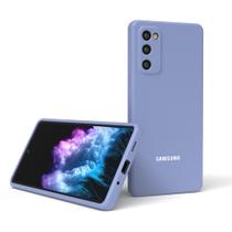 Capa Silicone Samsung Galaxy S20 FE (Fan Edition) (2020) (Tela 6.5) Aveludado Microfibra Anti Choque - Tudo Em Acessório