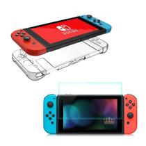 Capa Silicone Tpu + Pelicula Vidro Para Nintendo Switch