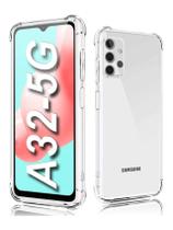Capa Silicone TPU Transparente Borda Anti Impacto Para Samsung -Galaxy A32 5G
