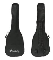 Capa simples para violão folk "strinberg" com alças e bolso