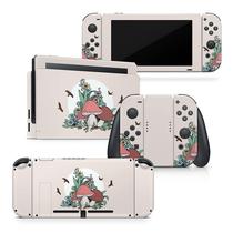 Capa Skin Wrap Cover Tacky Design Mushroom para Nintendo Switch