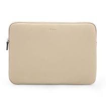 Capa Sleeve Macbook 13,3" iPlace, Linha Pampas Couro Bege - ORIGINAIS IPLACE