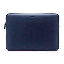 Capa Sleeve Macbook 16" iPlace, Pampas, Couro Marinho