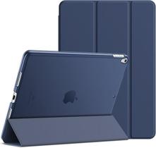 Capa Slim Case Compatível Com IPad 7, 8, 9 Geração, iPad Air 3ª, iPad Pro 10.5 2017 com Despertar Sono Automático Cor Azul Navy
