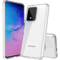 Capa Slim Flexível Transparente Samsung Galaxy S20 6.2 + Película De Gel Cobre 100%