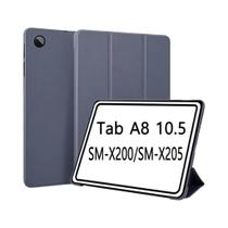 Capa Slim Leve Para Samsung Galaxy Tab A8 De 10,5 Polegadas 2022 Com Função Auto Wake/Sleep