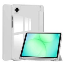 Capa slot pencil para Samsung A11 8,7” - maleável resistente Cor escolhida:Cinza