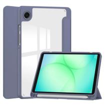 Capa slot pencil para Samsung A11 8,7” - maleável resistente Cor escolhida:Lavanda