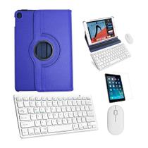 Capa Smart Azul Tecl Mouse Branco Pel- iPad Air 5 10,9" 2022