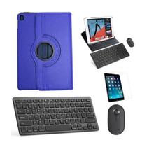 Capa Smart Azul Tecl Mouse Preto Pel - iPad Air 5 10,9" 2022 Capa Smart Azul Tecl Mouse Preto Pel - iPad Air 5 10,9" 2022