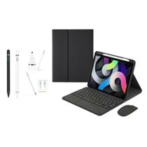 Capa Smart C/ Teclado + Mouse + Caneta Para iPad 7ª/ 8ª/ 9ª Ger 10.2