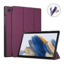 Capa Smart Case Para Samsung Tab A8 10.5 X200 X205 + Caneta