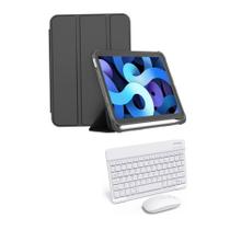 Capa Smart Com Espaço P Caneta Com Teclado+mouse P iPad 10 Capa Smart Com Espaço P Caneta Com Teclado+mouse P iPad 10