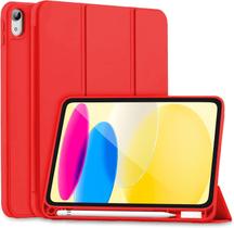 Capa Smart compatível com iPad 10ª geração com suporte para Pencil